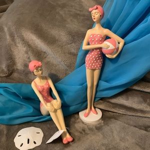 Bathing Beauties retro deco vintage beach